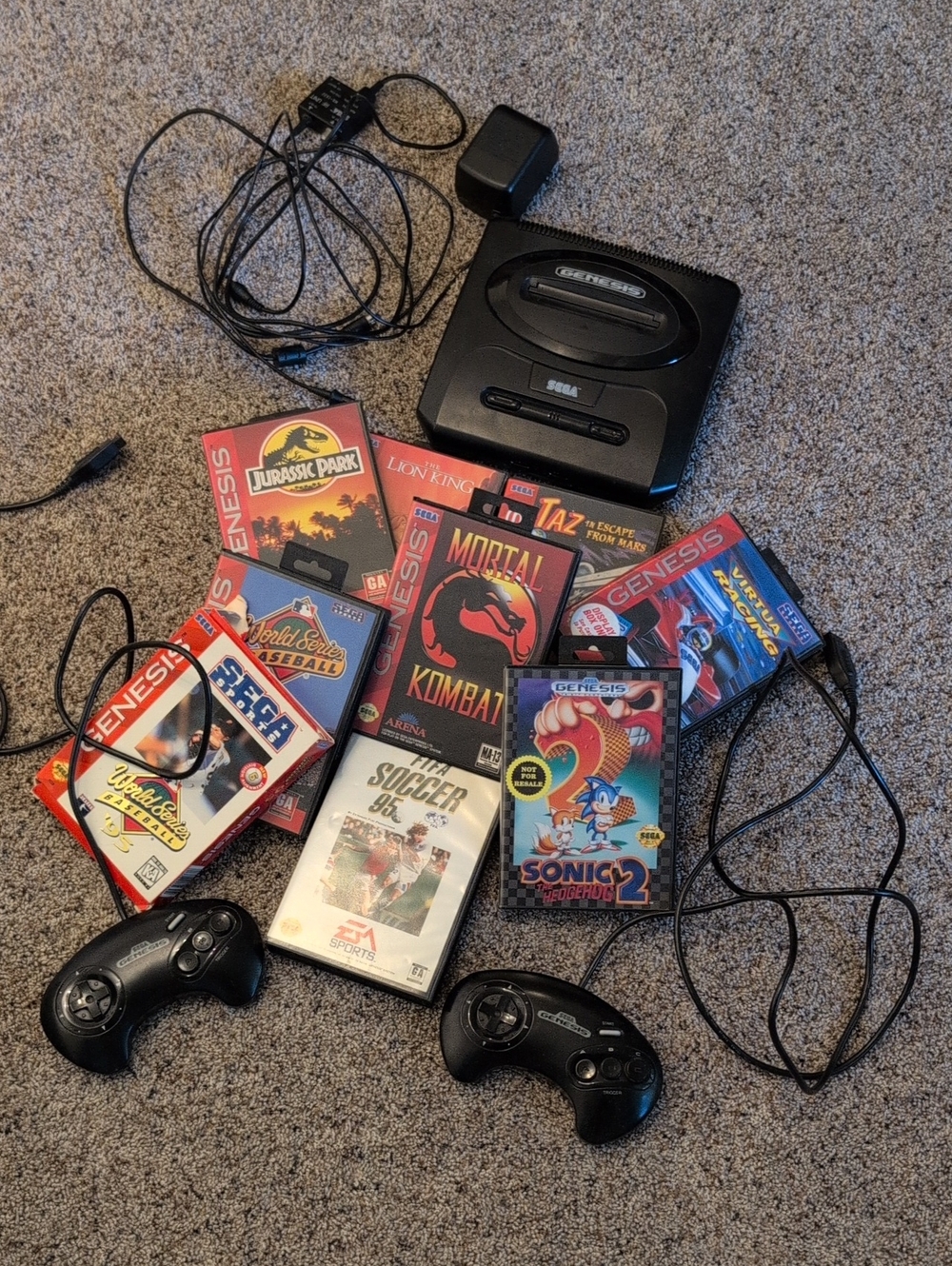 Sega Genesis MK1631 Game Console